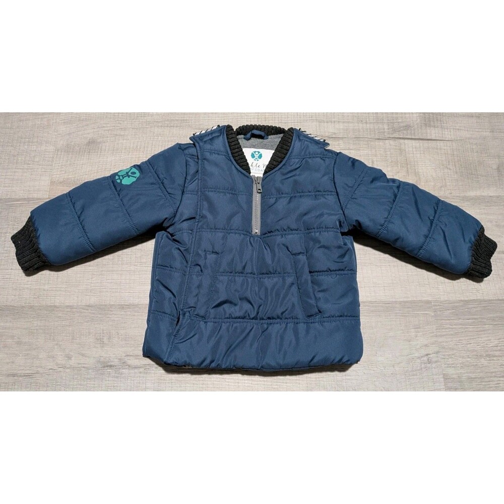 Buckle Me Baby Coat Size 18 Months Royal Blue Winter Car Seat Jacket